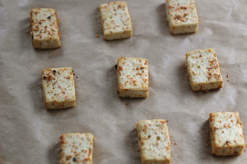 tofu togarashi
