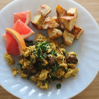 Tofu Scramble Breakfast