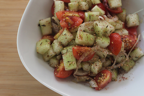 Cucumber Tomato Salad