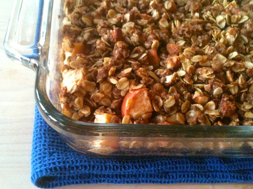 Easy Oatmeal Apple Crisp