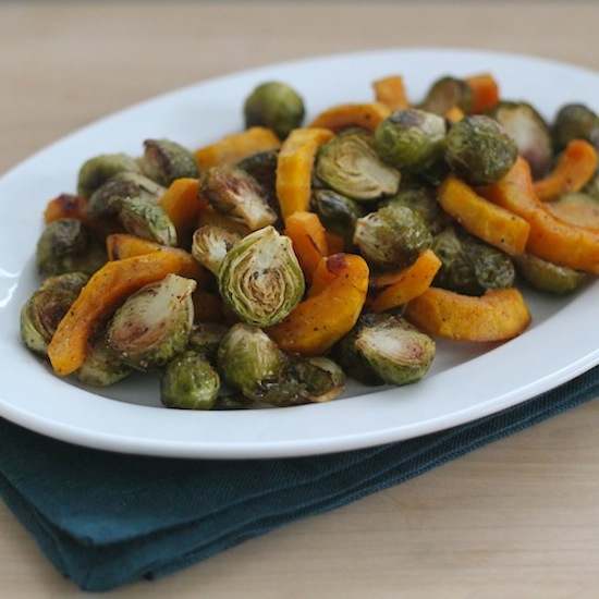 Brussels Sprouts and Squash