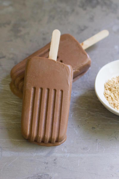 Vegan Chocolate Popsicles